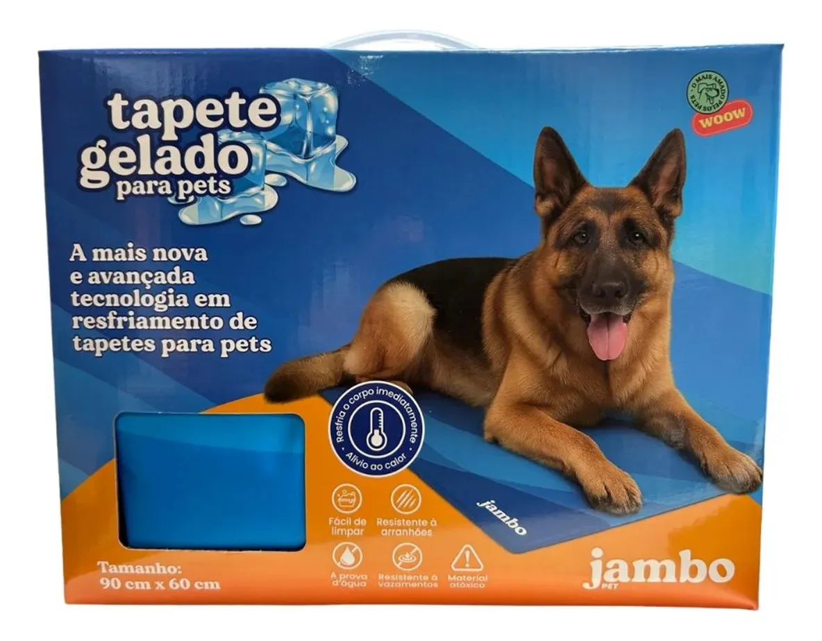 Jambo Pet Wave — G, azul — Jambo Pet Wave G, azul, 90×60×1,5