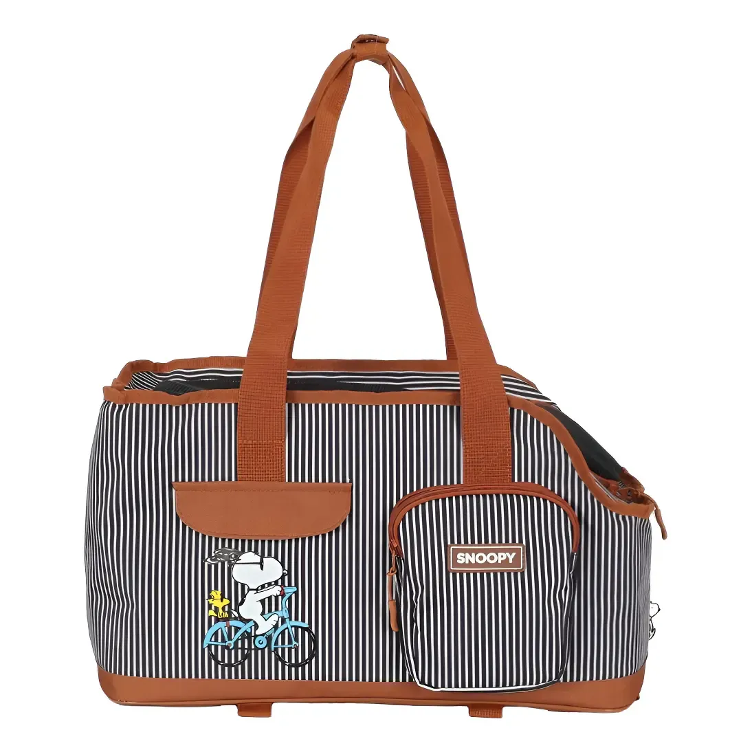 Snoopy — Bolsa de transporte, marrom — marrom
